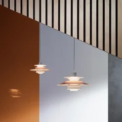 PH 5 Ø500 taklampa copper