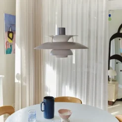 PH 5 Ø500 taklampa hues of grey