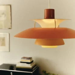 PH 5 Ø500 taklampa hues of orange