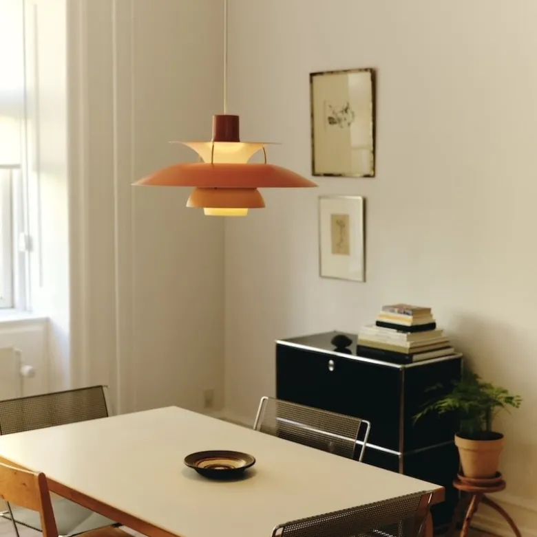 PH 5 Ø500 taklampa hues of orange