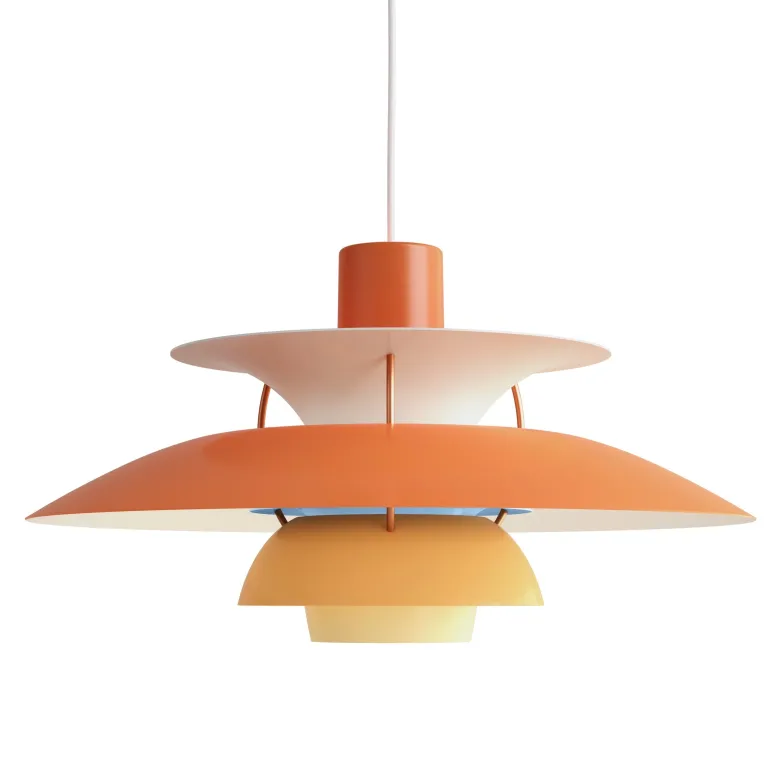 PH 5 Ø500 taklampa hues of orange