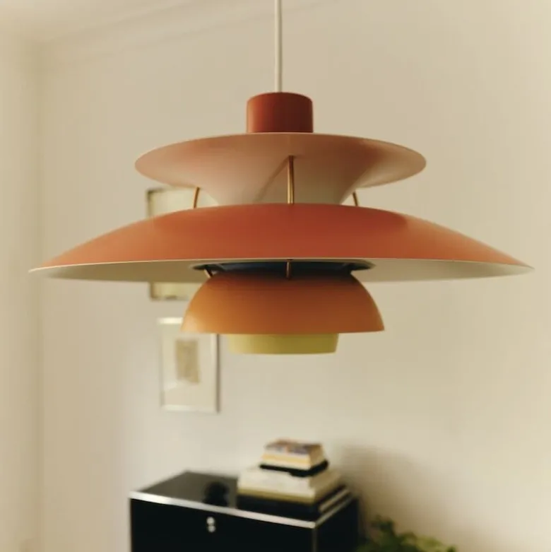 PH 5 Ø500 taklampa hues of orange