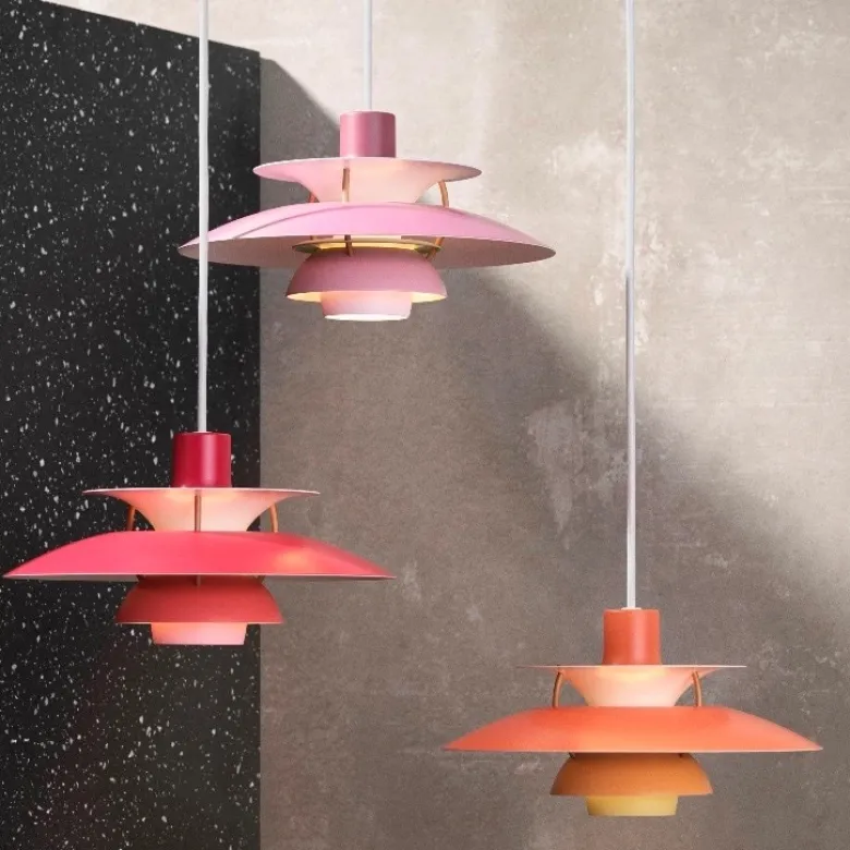 PH 5 Ø300 taklampa hues of orange
