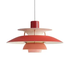 PH 5 Ø300 taklampa hues of red
