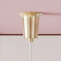 PH 3/3 taklampa Limited Edition brass/ opal glass