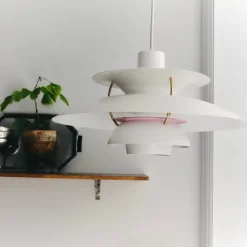 PH 5 Ø500 taklampa modern white