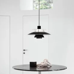 PH 5 Ø500 taklampa monochrome black
