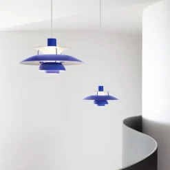 PH 5 Ø300 taklampa monochrome blue