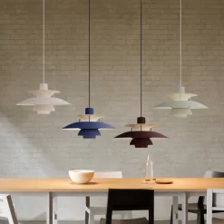 PH 5 Ø500 taklampa Monochrome Burgundy