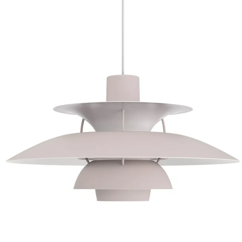 PH 5 Ø500 taklampa monochrome ostrongrey