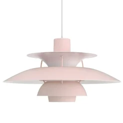 PH 5 Ø500 taklampa monochrome pale rose