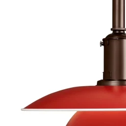 PH 3½-3 Taklampa red/silkesmatt brown, copper