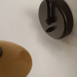 PH 3/2 vägglampa utan sladd med brytare Centenary Edition amber/opal white