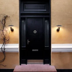 PH 3-2½ Vägglampa Utomhus black V2