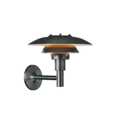 PH 3-2½ Vägglampa Utomhus black V2