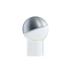 Pila portabel bordslampa brushed aluminium