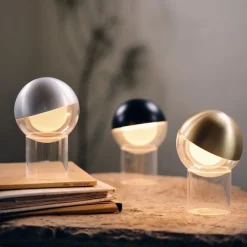 Pila portabel bordslampa solid brass