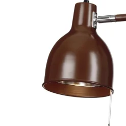 PJ80 golvlampa oxblod