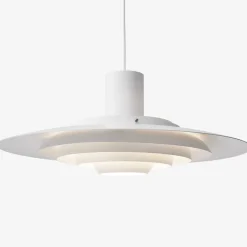 P376 KF2 taklampa matt white