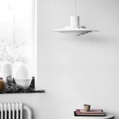 P376 KF1 taklampa matt white