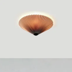 Plisado 42 cm plafond grå