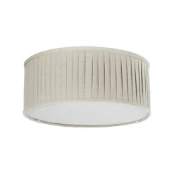 Plissé Ø45 plafond natur