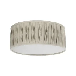 Plissé Stygn Ø45 plafond natur