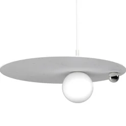 Pluto Big taklampa Candycotton White