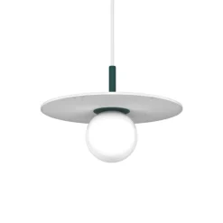 Pluto Small taklampa Peacock Green