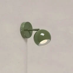 Pop vägglampa grön