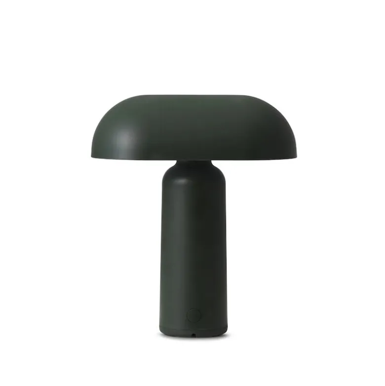 Porta portabel bordslampa grön