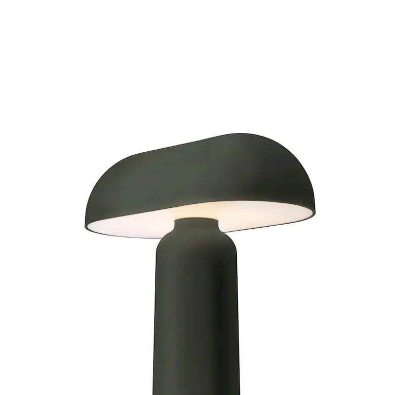 Porta portabel bordslampa grön