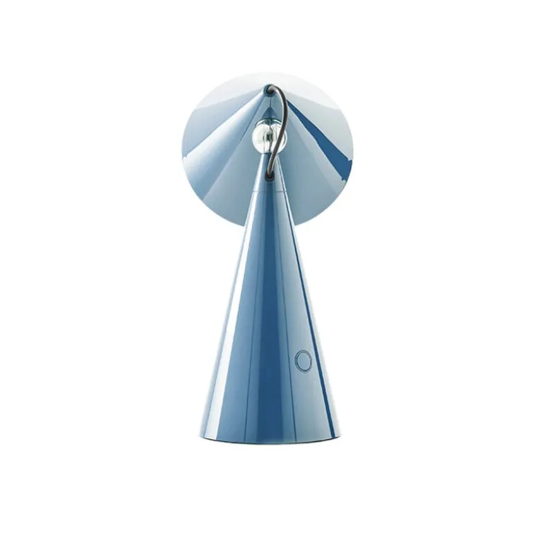Pose portabel bordslampa baby blue