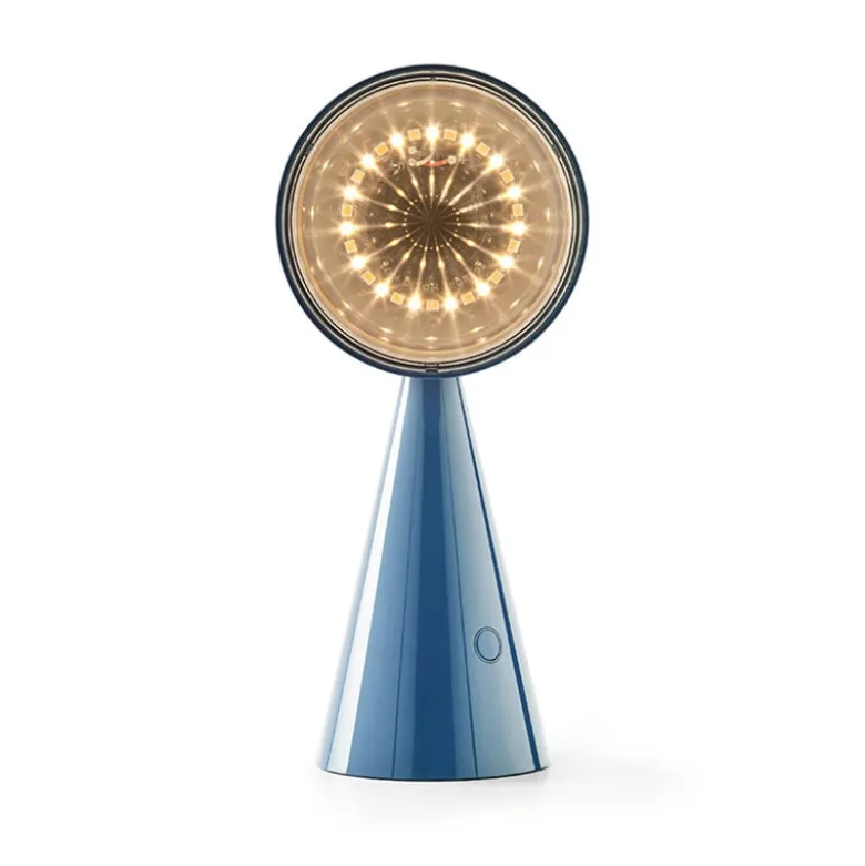 Pose portabel bordslampa baby blue