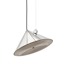 Pose Ø43 taklampa silver