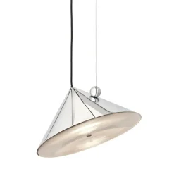 Pose Ø43 taklampa silver