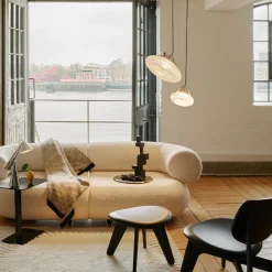 Pose Ø25 taklampa silver