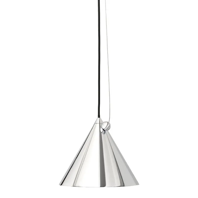 Pose Ø25 taklampa silver