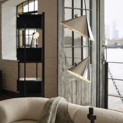 Pose Ø25 taklampa silver