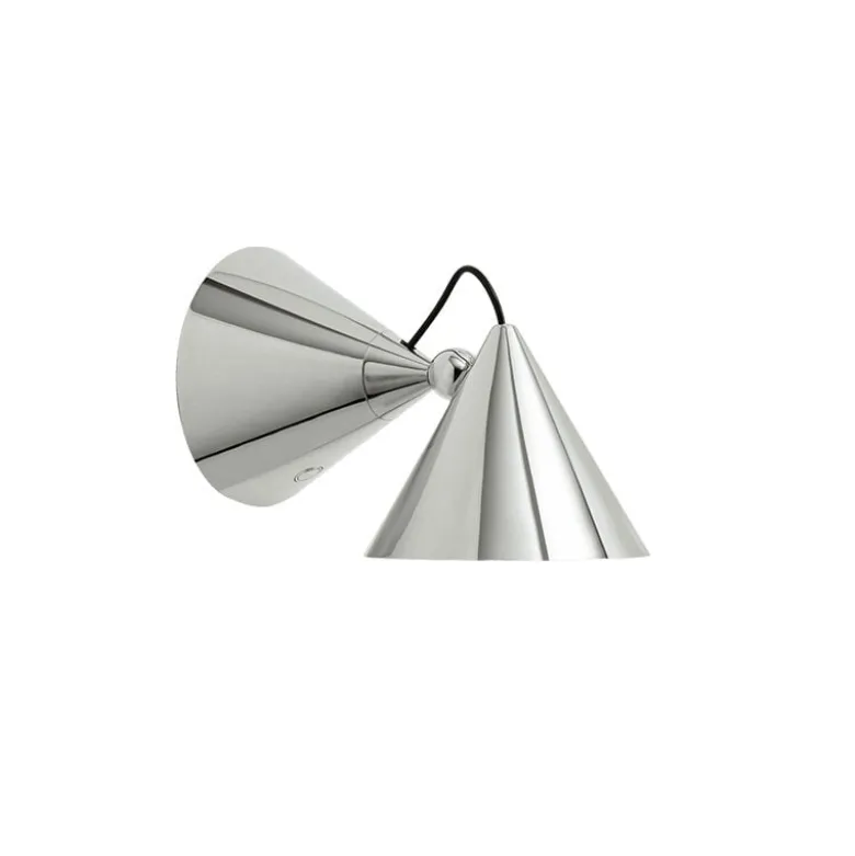 Pose vägglampa/plafond silver