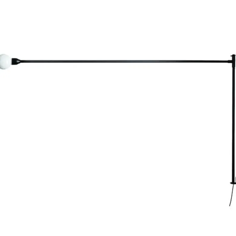 Potence Pivotante vägglampa svart