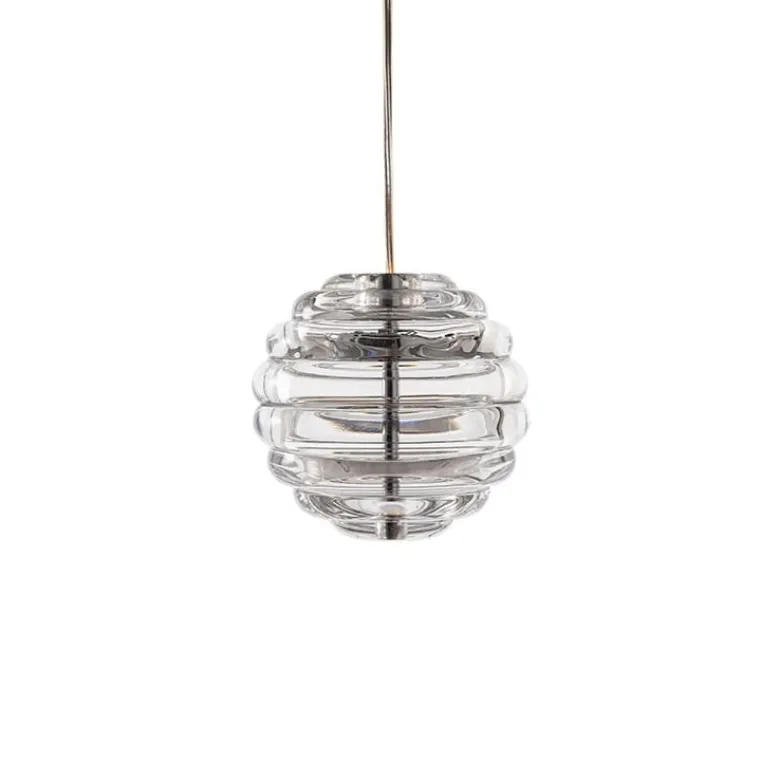Press Mini Sphere taklampa klar