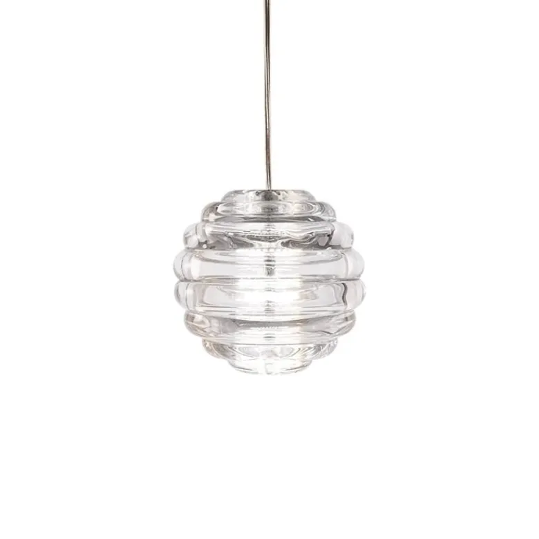 Press Mini Sphere taklampa klar