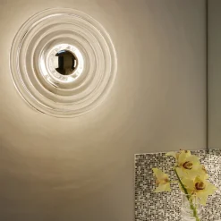Press Surface Large plafond/vägglampa klar IP55