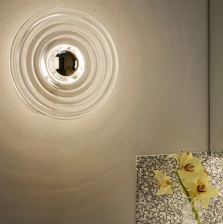 Press Surface Large plafond/vägglampa klar IP55