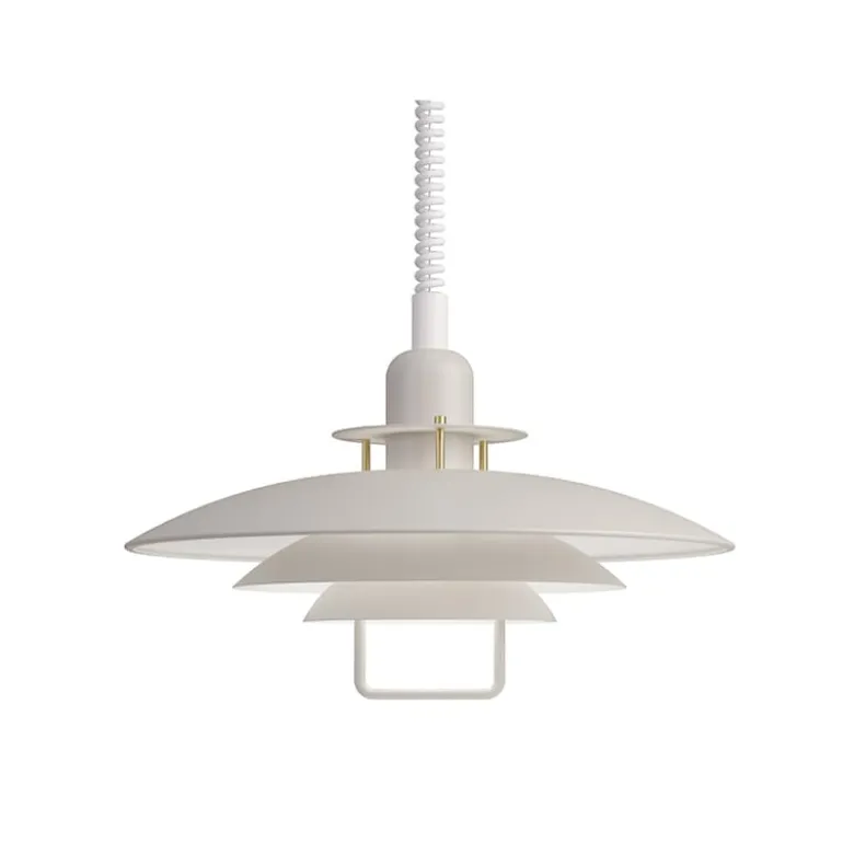 Primus II Ø43 taklampa sand/mässing