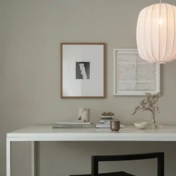 Prisma 35 linen taklampa Vit