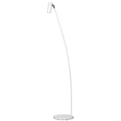Puck golvlampa vit