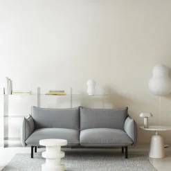 Puff Twist bordslampa vit