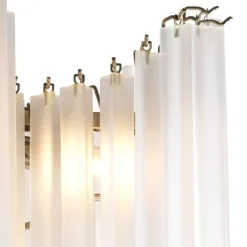 Pulsar Chandelier taklampa frostat glas/nickel